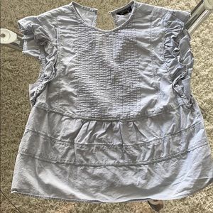 Baby Blue Blouse from Topshop!